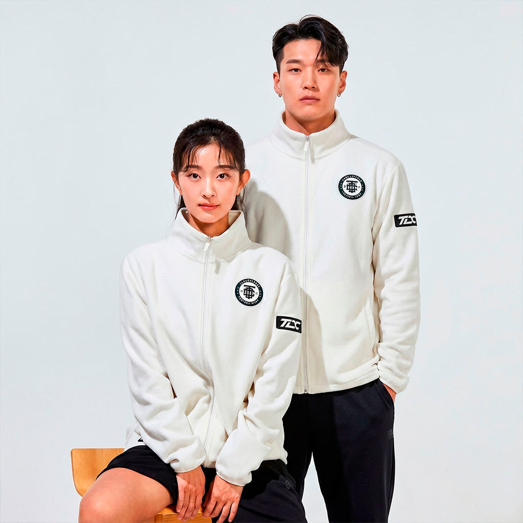 Chamarra Fleece Blanca MTT