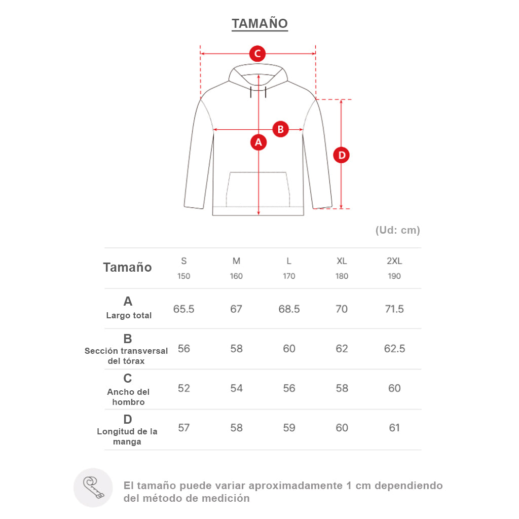 Sudadera Daypick Hoody Rojo Mooto