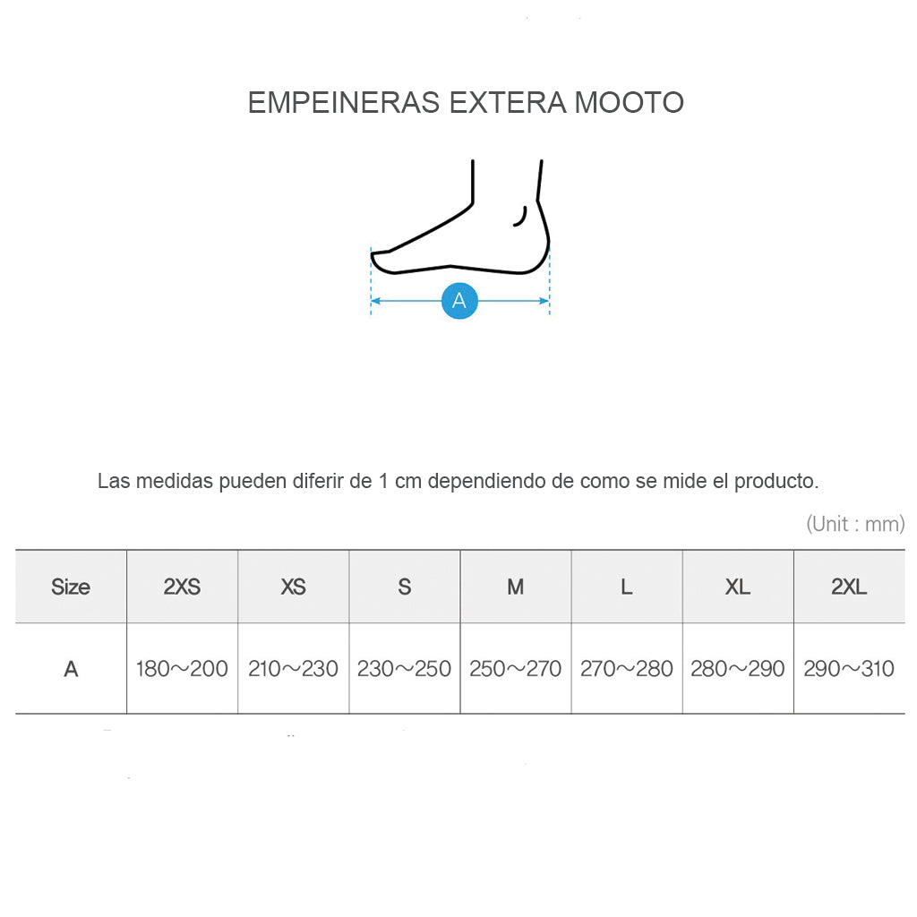 Empeineras Extera Mooto