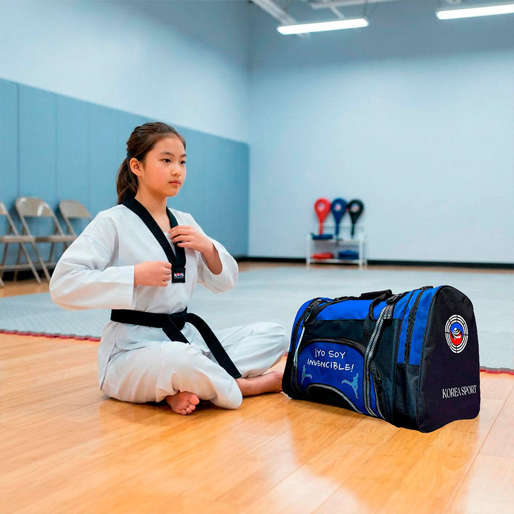 Maleta Infantil para Taekwondo Porta Peto y Paleta Kids KOS