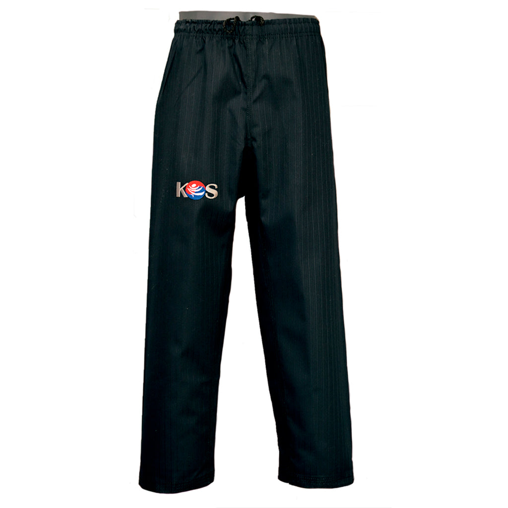 Dobok de Taekwondo Dan Hombre de formas Poomsae, pantalón azul marino