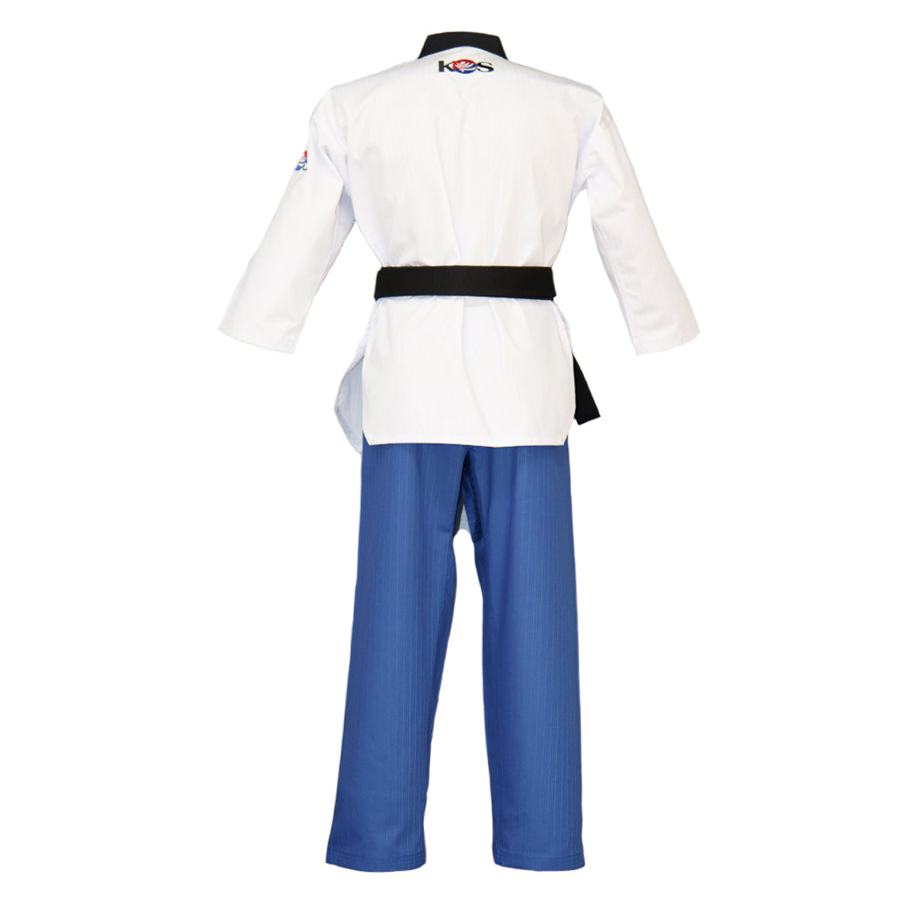 Dobok Poomsae de Taekwondo formas DAN Mujer, vista trasera