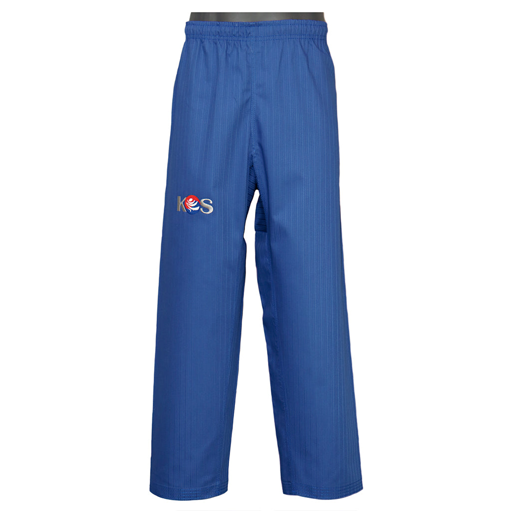 Dobok Poomsae de Taekwondo formas DAN Mujer, pantalón azul celeste