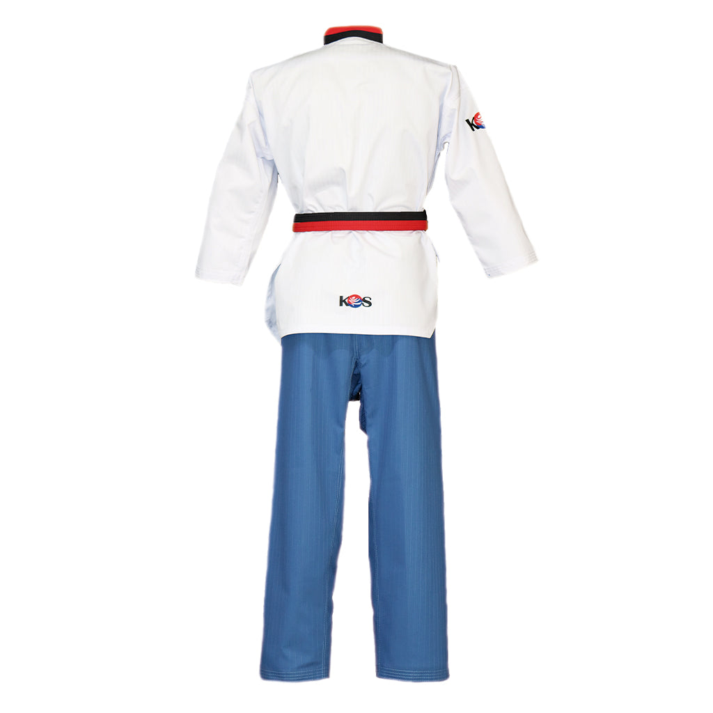 Dobok Poomsae de Taekwondo Poom Hombre, vista trasera