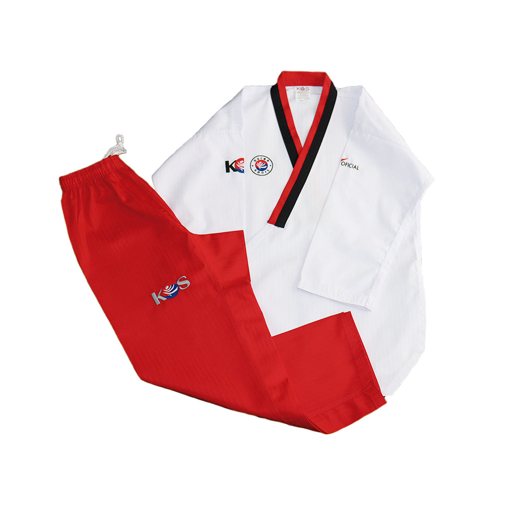 Dobok POOMSAE Formas POOM MUJER (Oficial FMTKD) KOS