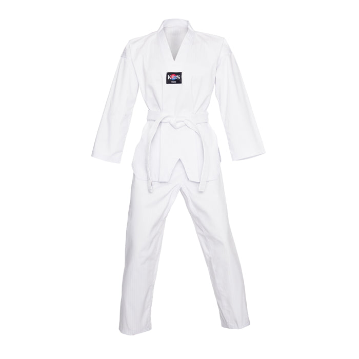Dobok blanco de Taekwondo para entrenamiento