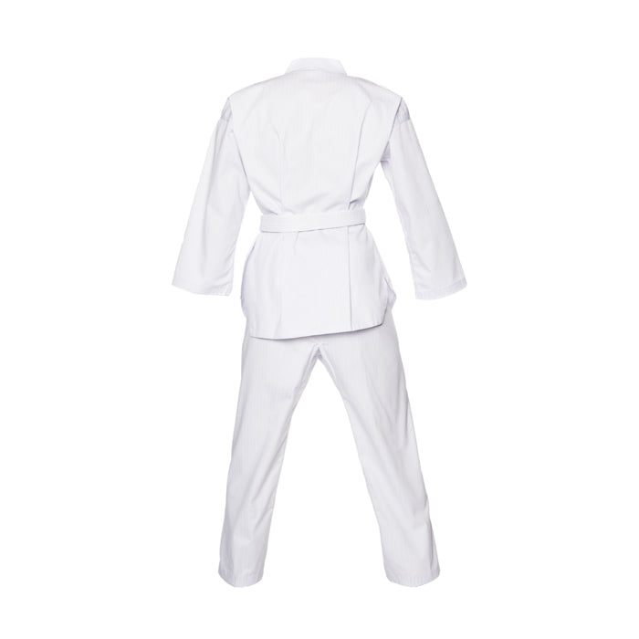 Dobok blanco de Taekwondo para entrenamiento, vista trasera