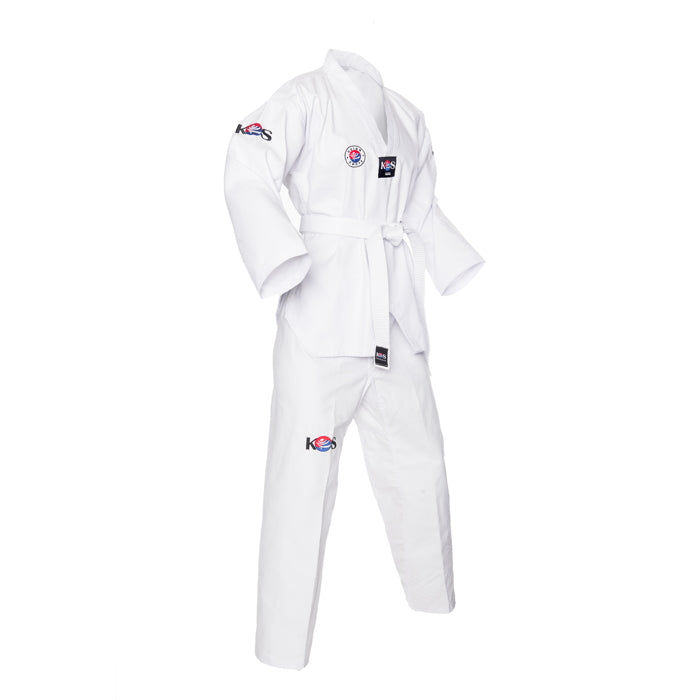Dobok Master Cuello Blanco KOS