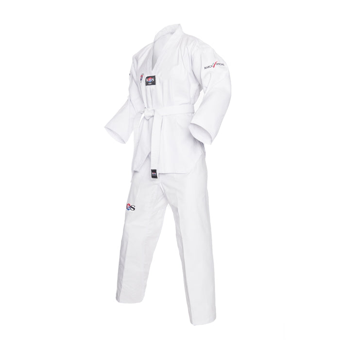 Dobok Master Cuello Blanco KOS