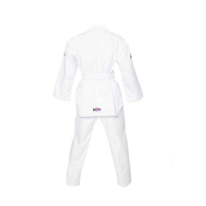 Dobok Master Cuello Blanco KOS