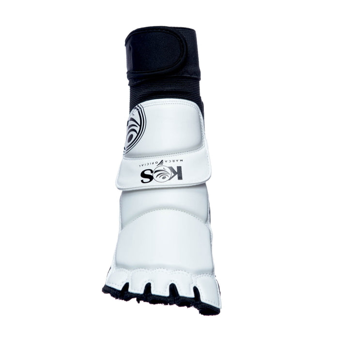 Empeineras Oficial TKD KOS FMTKD, vista frontal