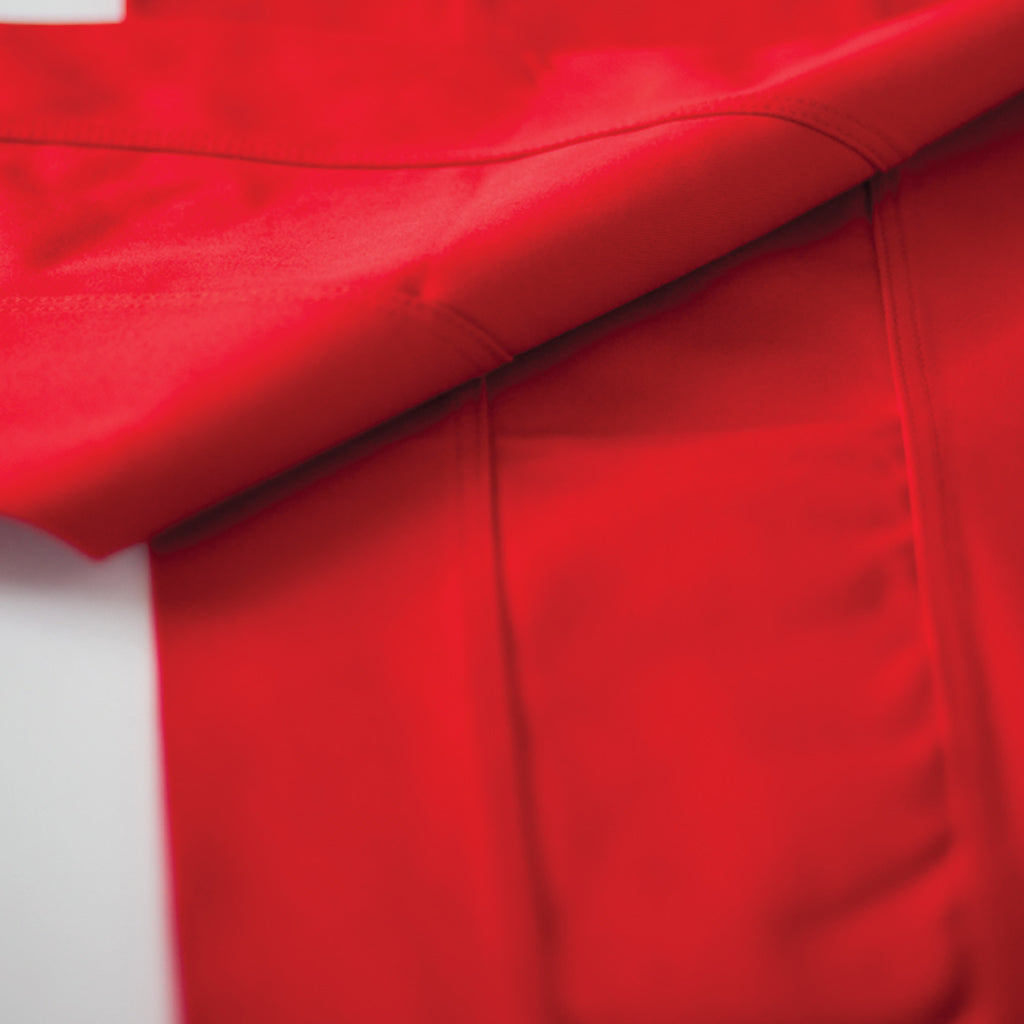 Karategui Light Rojo KOS, detalle pantalon