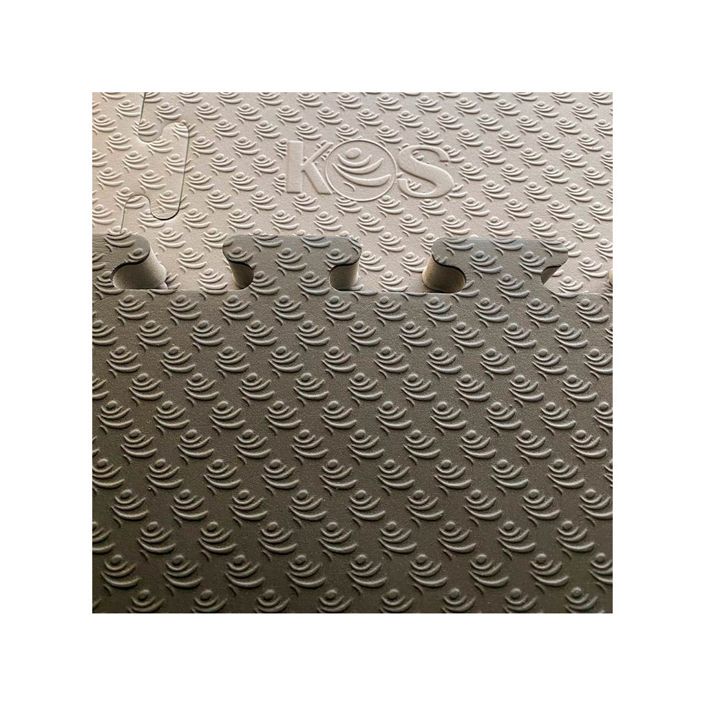 Piso KOS negro gris
