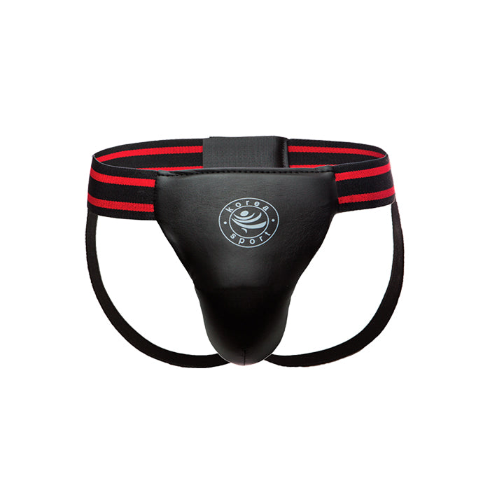 Concha para Hombre KOS negra, vista frontal