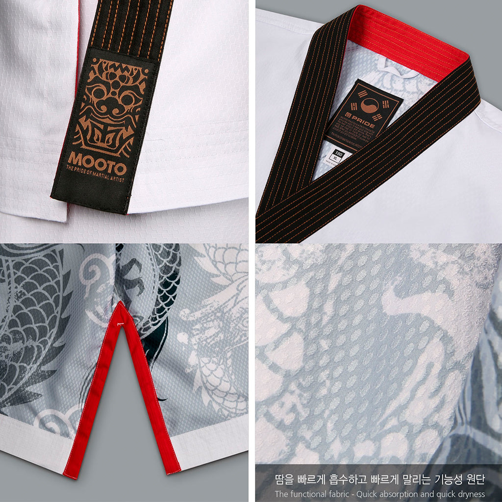Dobok Grand Master KeumGang Mooto, detalles