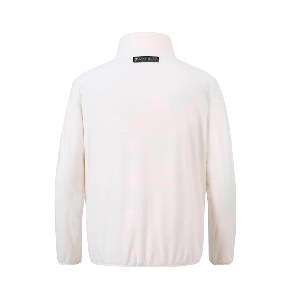 Chamarra Fleece Blanca MTT