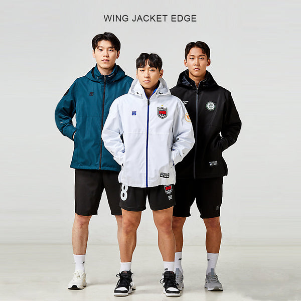 Chamarra Wing Jacket Edge Peacock Blue Mooto