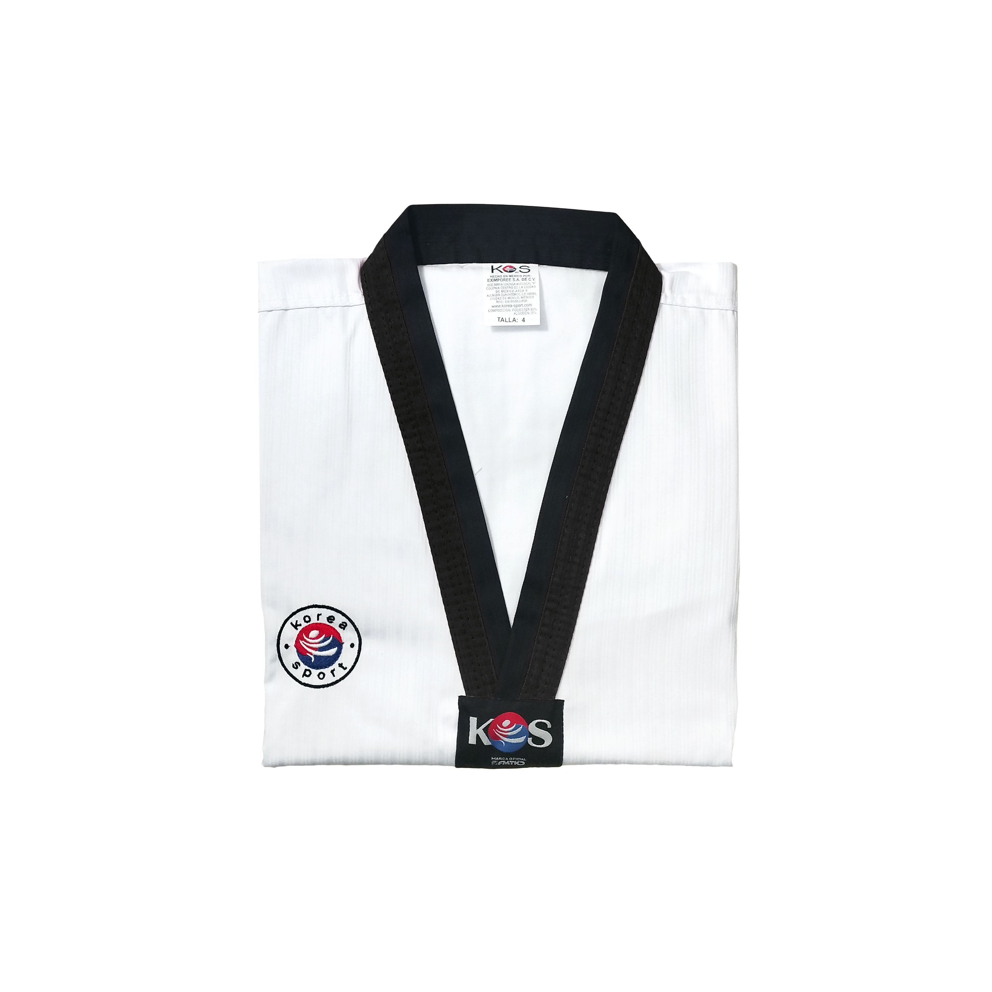 Dobok Champion Cuello Negro KOS