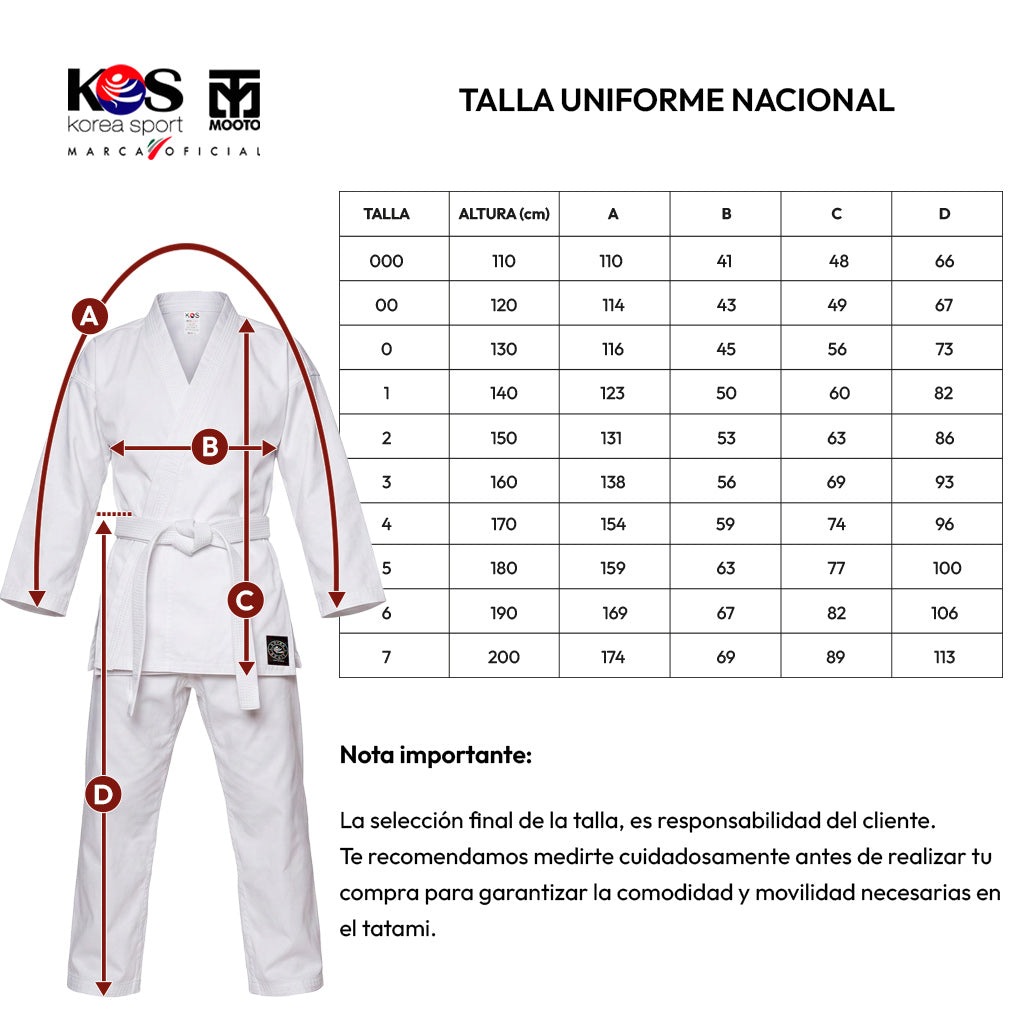 Karategui Col-Yi Blanco KOS