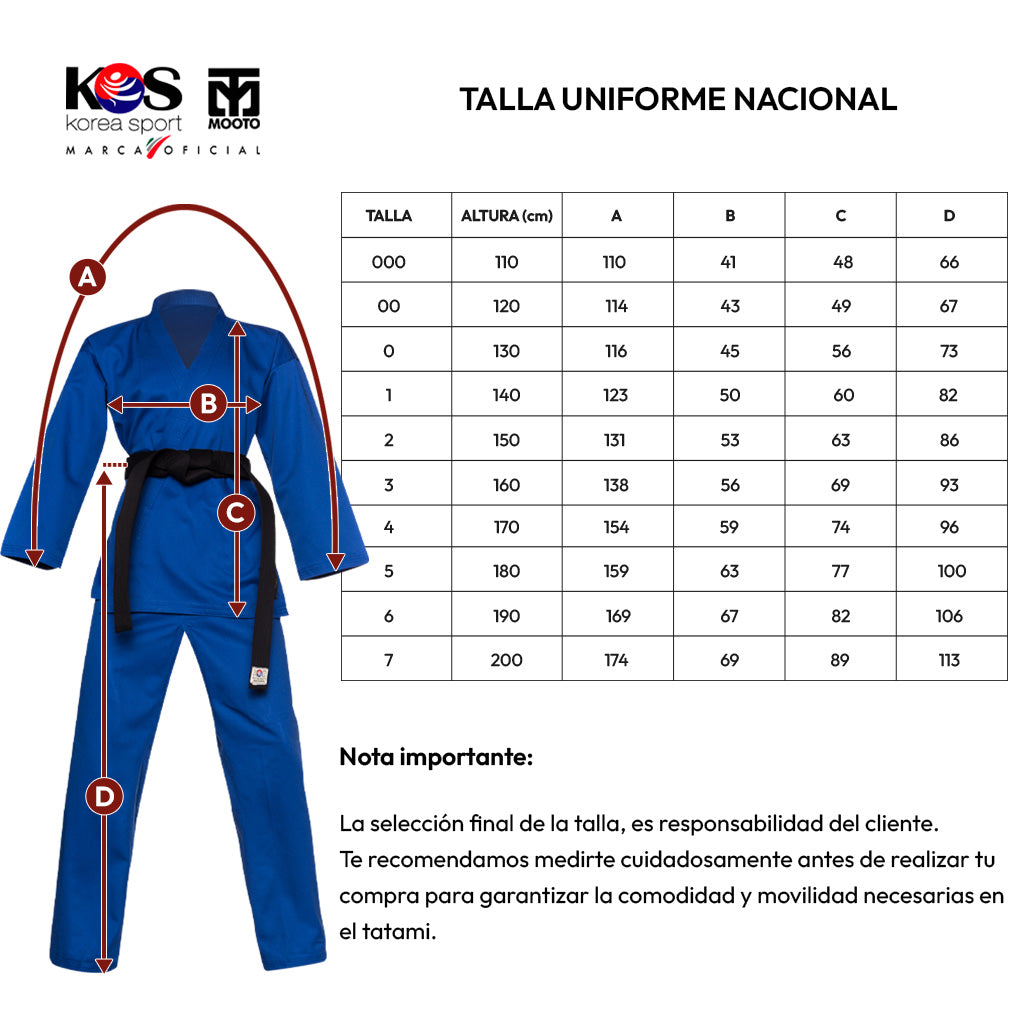 Karategui Light Azul KOS
