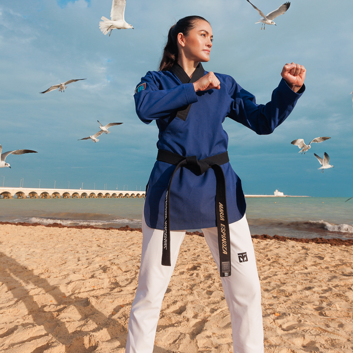 Dobok 3F 2 Woman Ultra Violeta Mooto