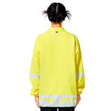 chamarra Thunder Jacket Amarillo Mooto puesta vista trasera