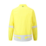 chamarra Thunder Jacket Amarillo Mooto vista trasera