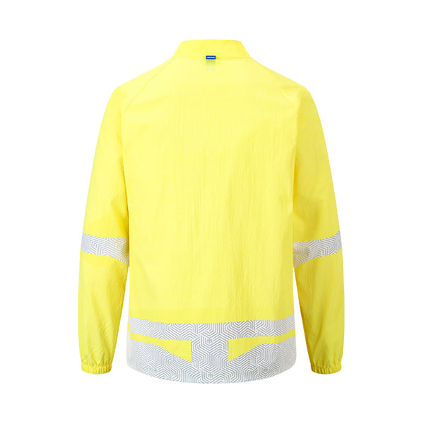 chamarra Thunder Jacket Amarillo Mooto vista trasera