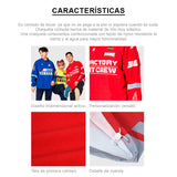 chamarra Thunder Jacket Rojo Mooto personalización