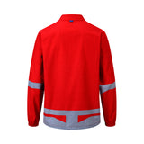 chamarra Thunder Jacket Rojo Mooto vista trasera