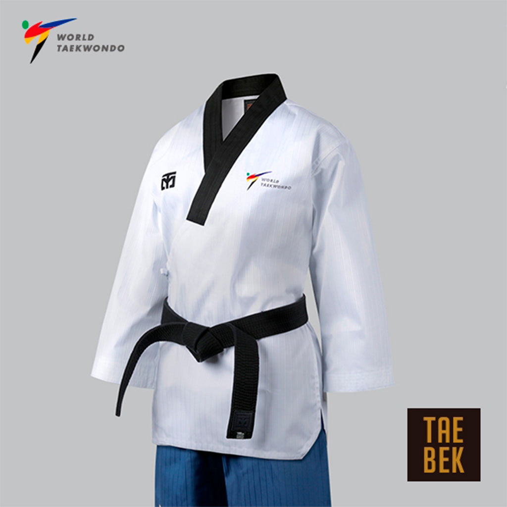 dobok Poomsae Dan mujer Mooto, frente