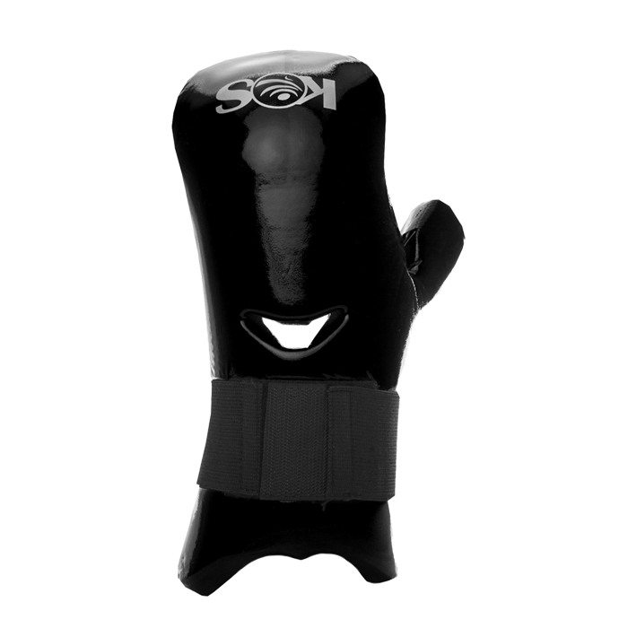 Guantes Hard Liso KOS negro, frente