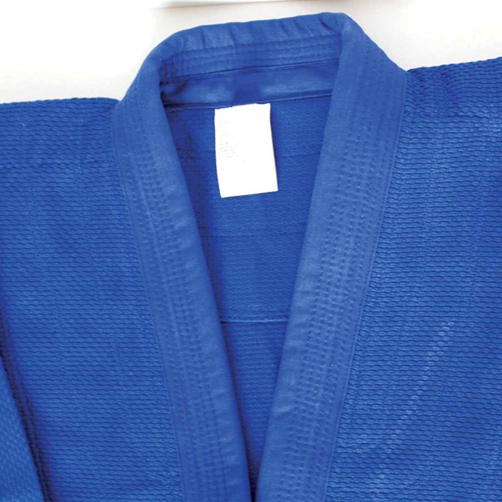 Judogui Azul Rey KOS, detalle cuello
