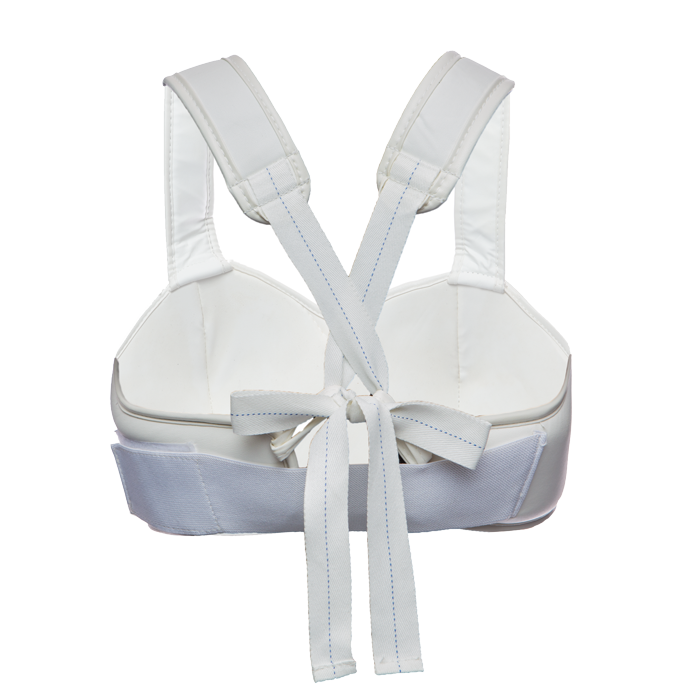 Peto Dama KOS blanco, detras