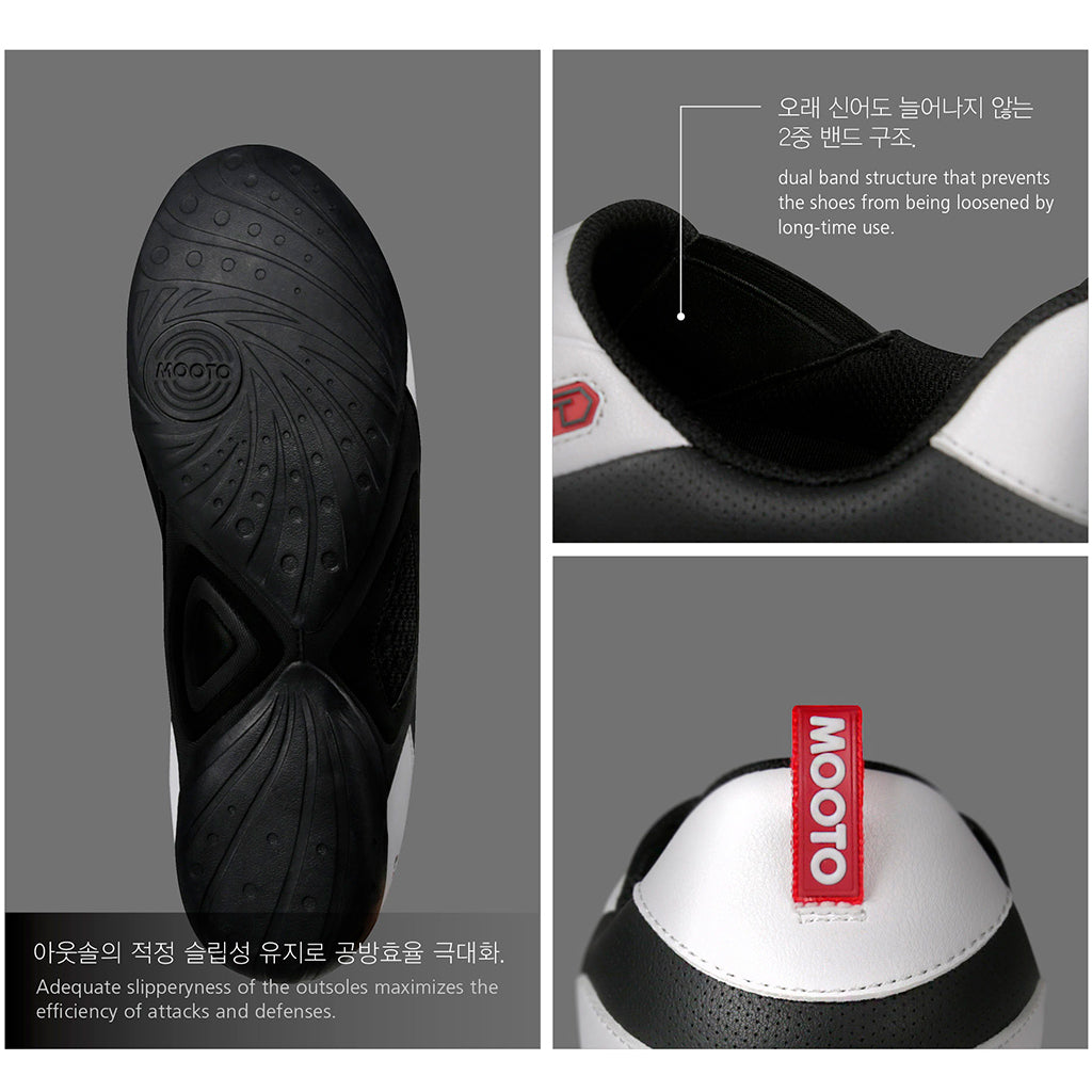 Tenis Spirit S.3 Mooto (Blanco, Negro)