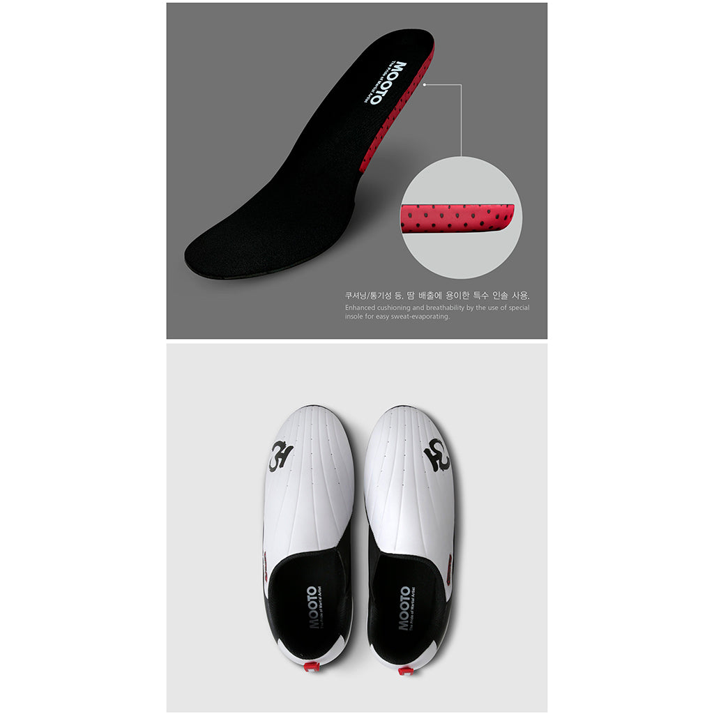 Tenis Spirit S.3 Mooto (Blanco, Negro)