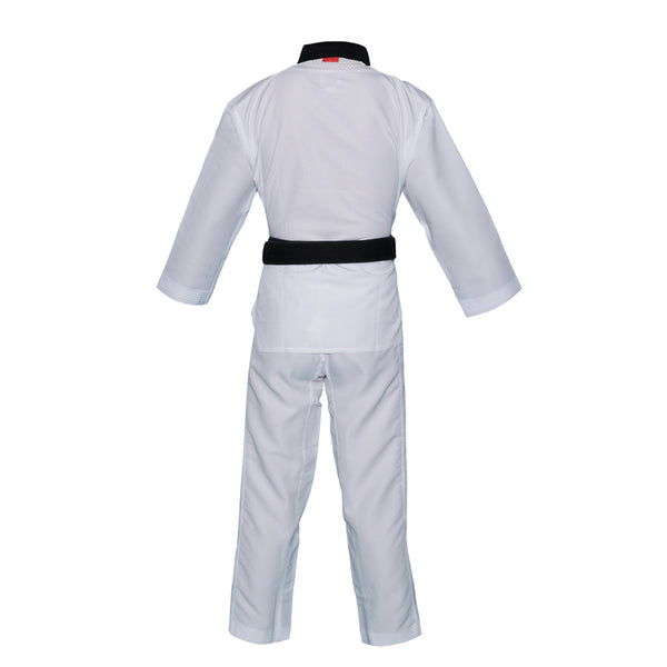 Dobok Extera S.5 Cuello Negro Mooto