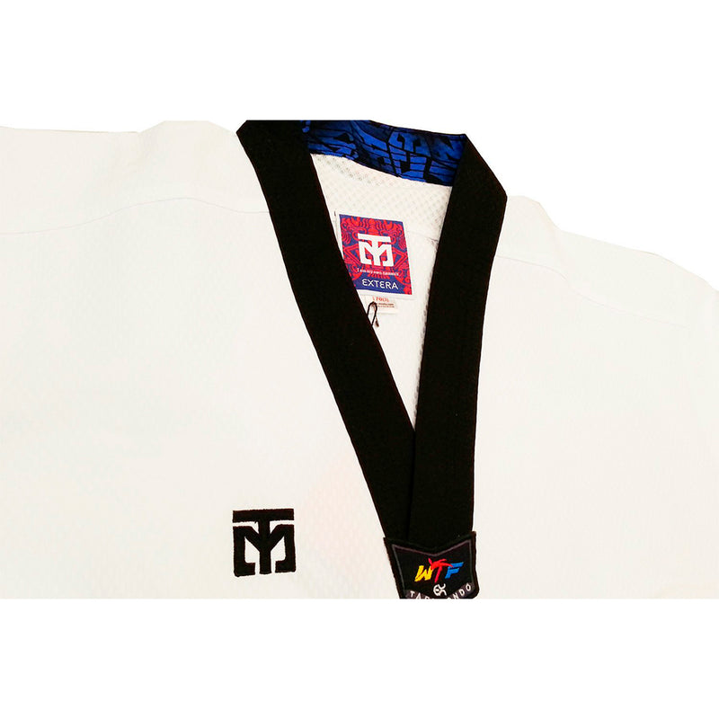 Dobok Extera S.5 Cuello Negro Mooto